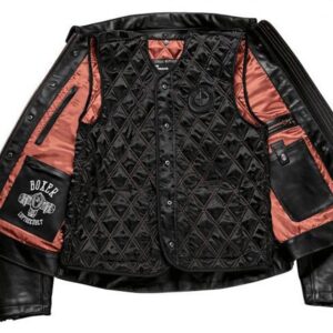 Chaqueta de cuero Pureboxer caballero - Imagen 3